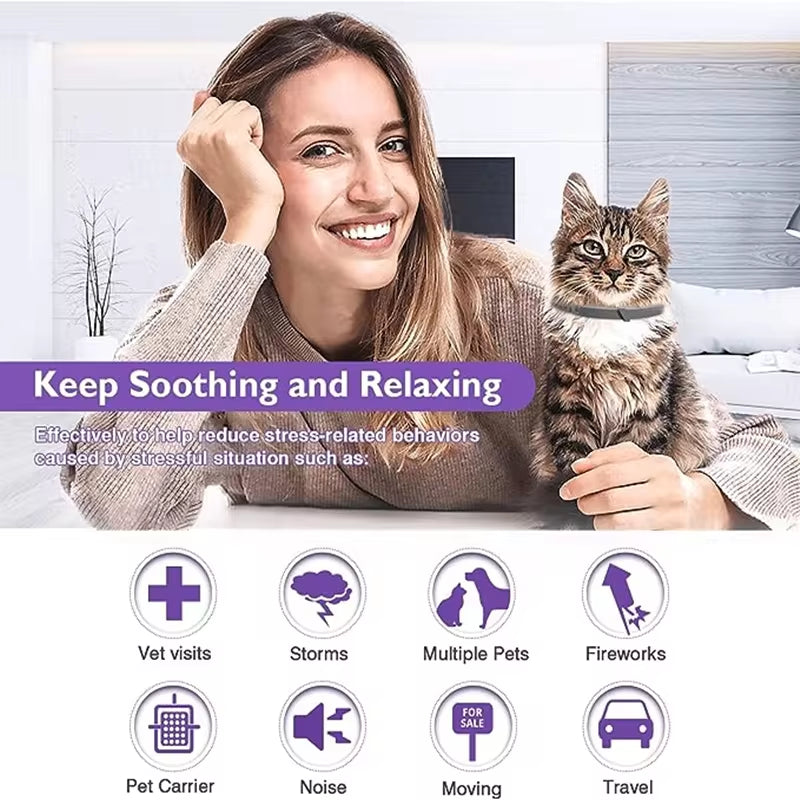 Pet Anxiety Collar – Anti-Stress Pheromone