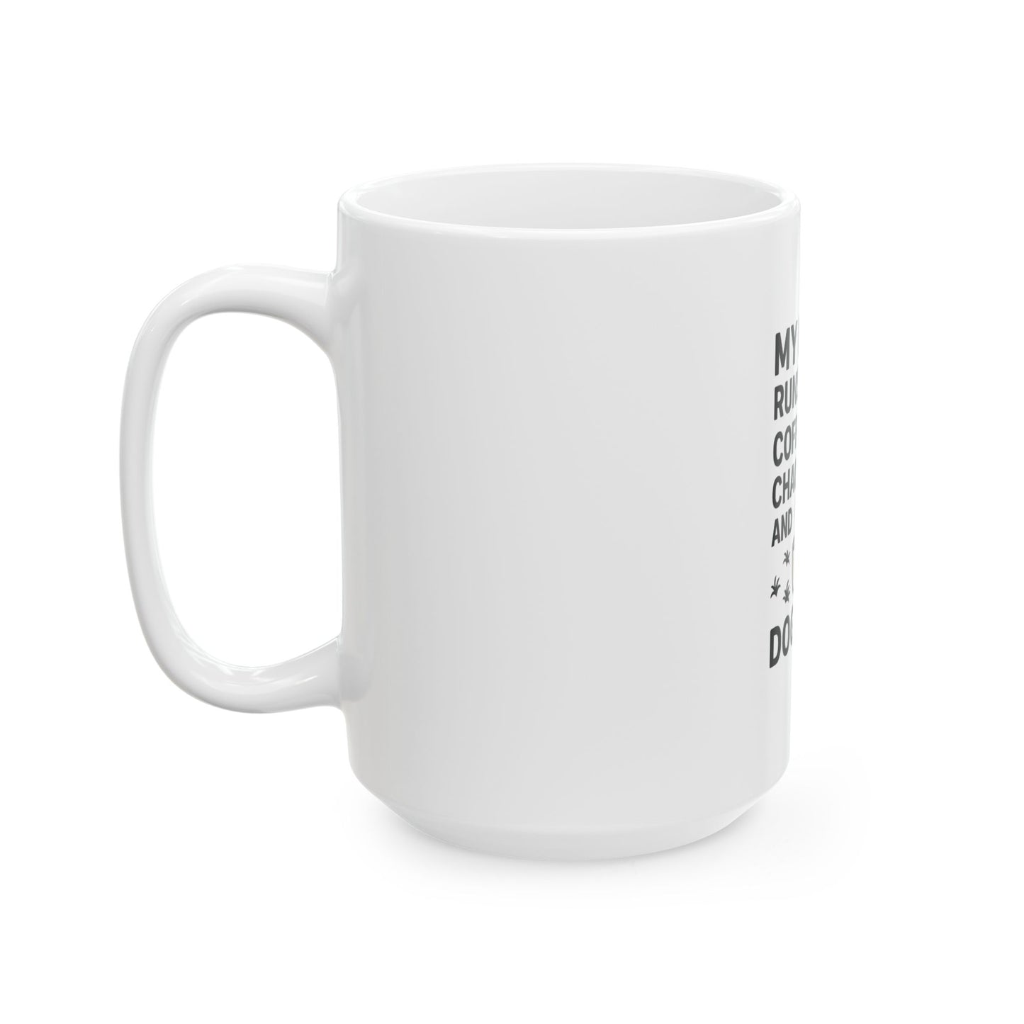 ☕ Coffee. Chaos. Dog Hair. – Ceramic Mug (11oz & 15oz)
