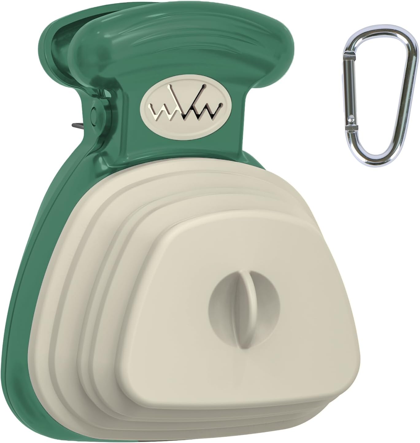 Portable Dog Pooper Scooper with Leash Clip & Waste Bag Bin β Compact Pet Waste Picker for Small & Large Dogs, Lightweight & Durable for Walking, Traveling, Camping