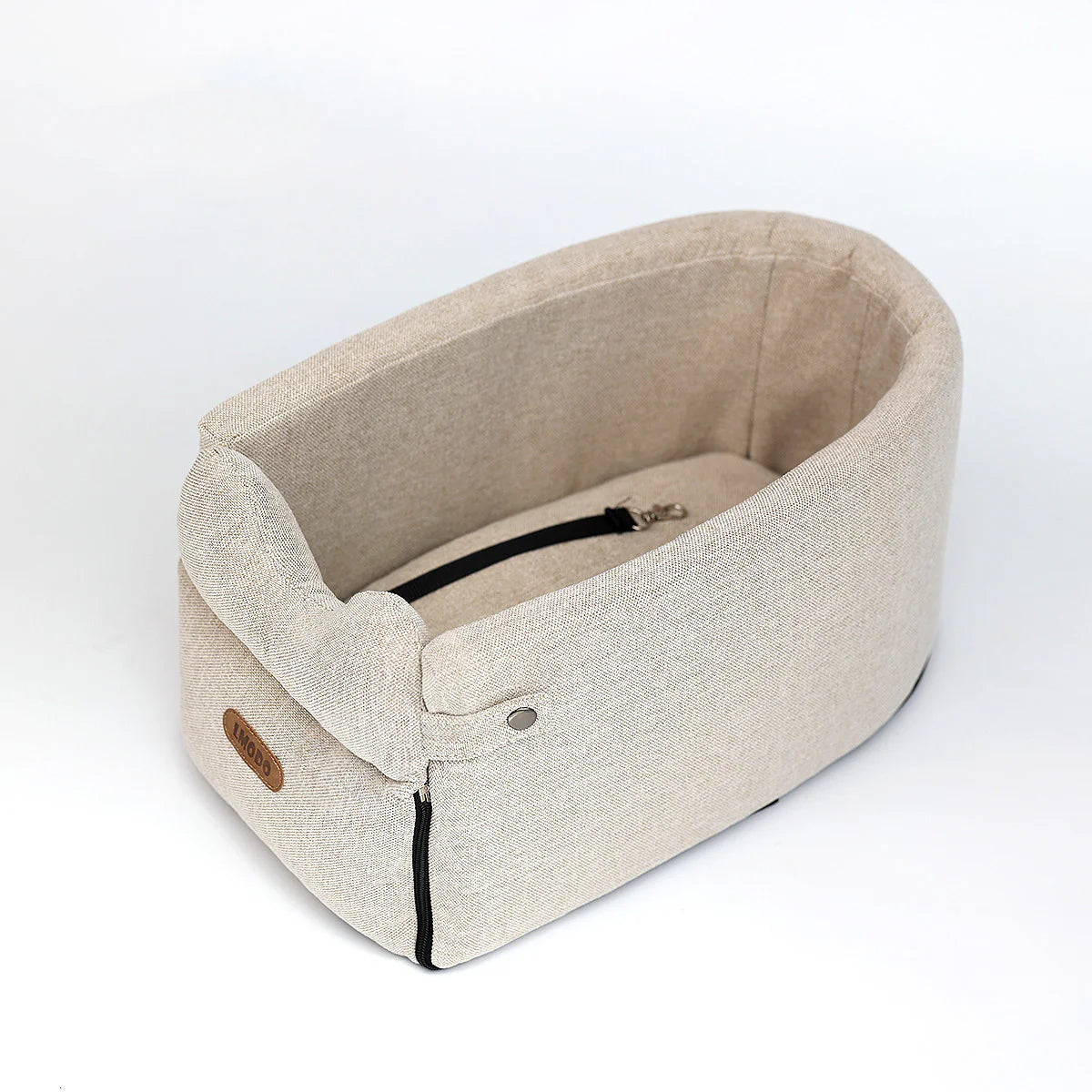 Center Console Dog Car Seat Bed β Travel Carrier for Small Dogs & Cats