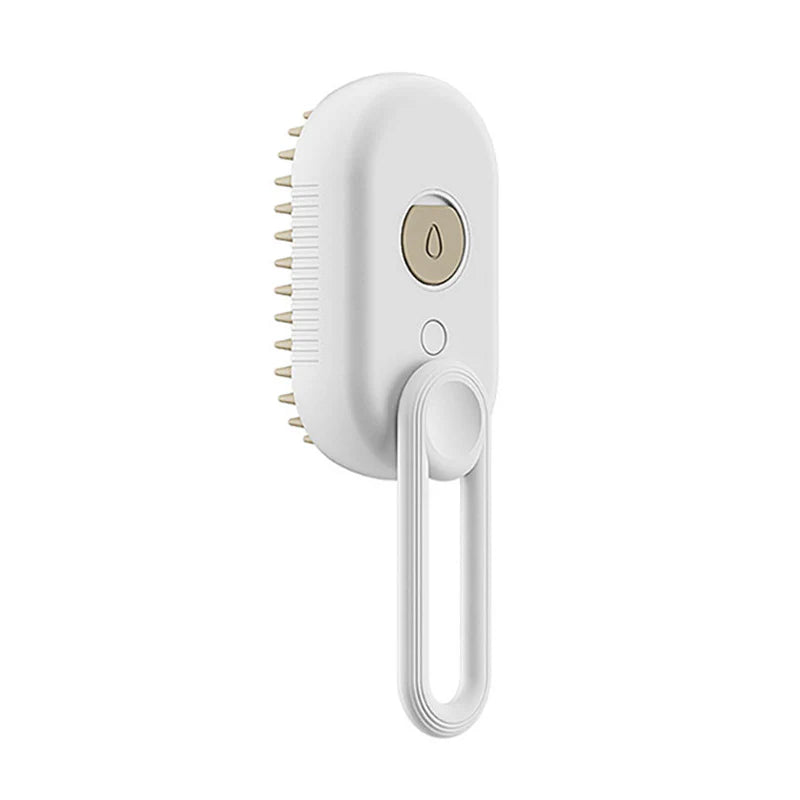 3-in-1 Steamy Pet Brush – Electric Spray Grooming Comb for Cats & Dogs | Hair Removal, Massage & Detangling