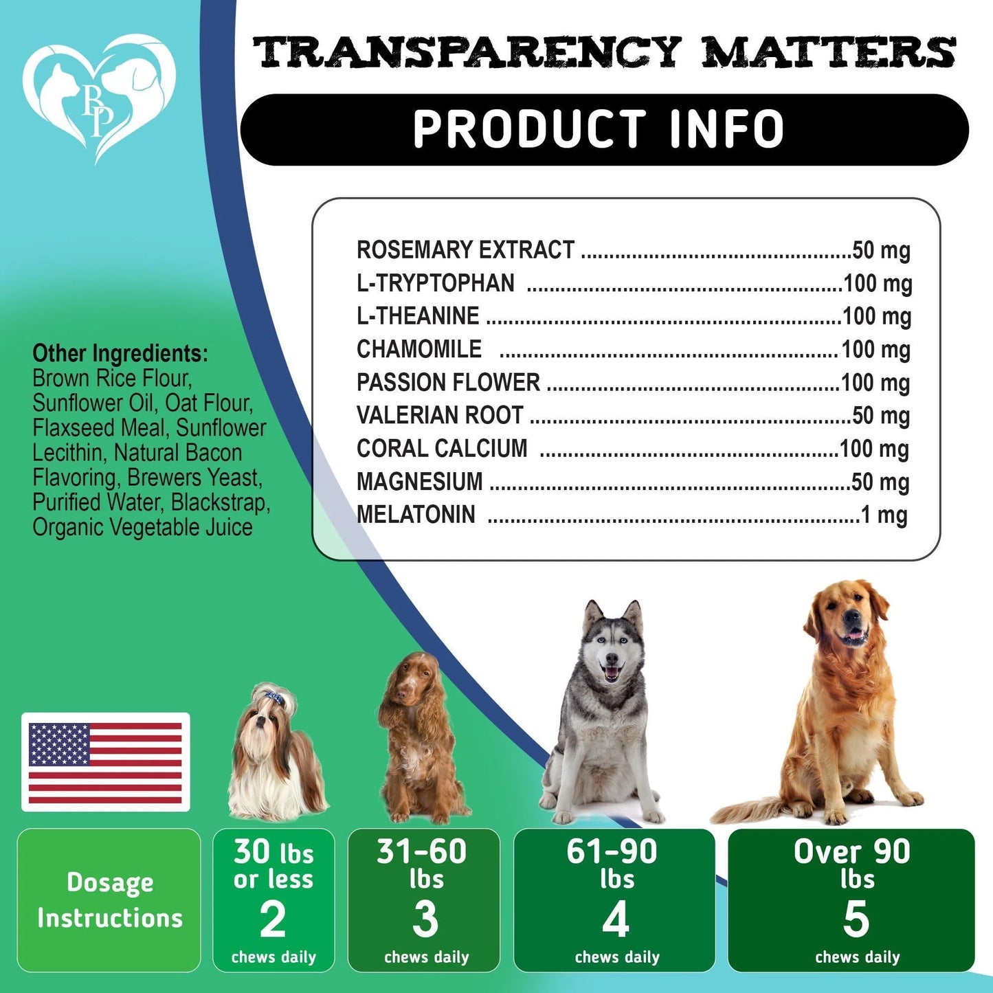 Hemp Calming Chews for Dogs