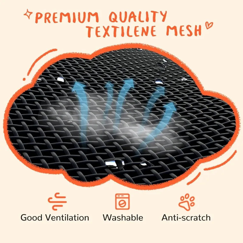 XL Cooling Elevated Dog Bed – Outdoor & Indoor, Durable Mesh & Metal Frame