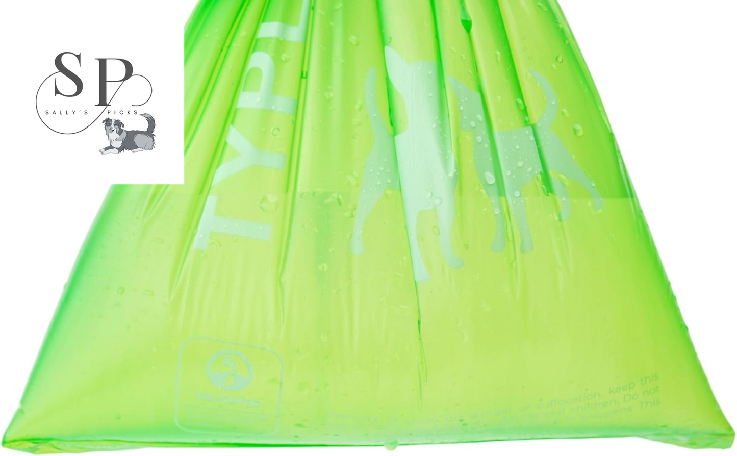 270 Count Dog Poop Bags with Dispenser – Unscented, Leak-Proof, Eco-Friendly Waste Bags (13x9 in, Lime Green, 18 Rolls of 15) – 70% Recycled Content