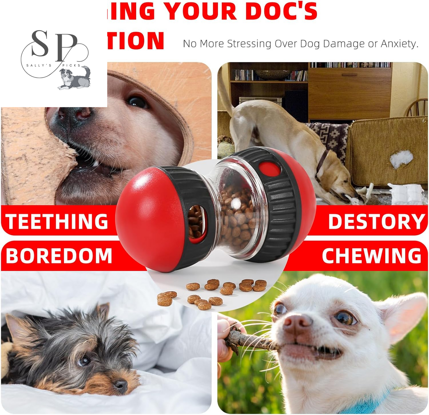 Interactive Slow Feeder Dog Toy - Perfect for Small to Large Pets, Indoor IQ Training, and Healthy Eating