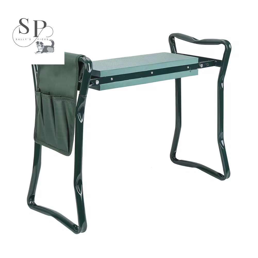 Heavy-Duty Garden Kneeler with Padded Seat – Portable, Foldable, and Supports 150KG for Indoor & Outdoor Use