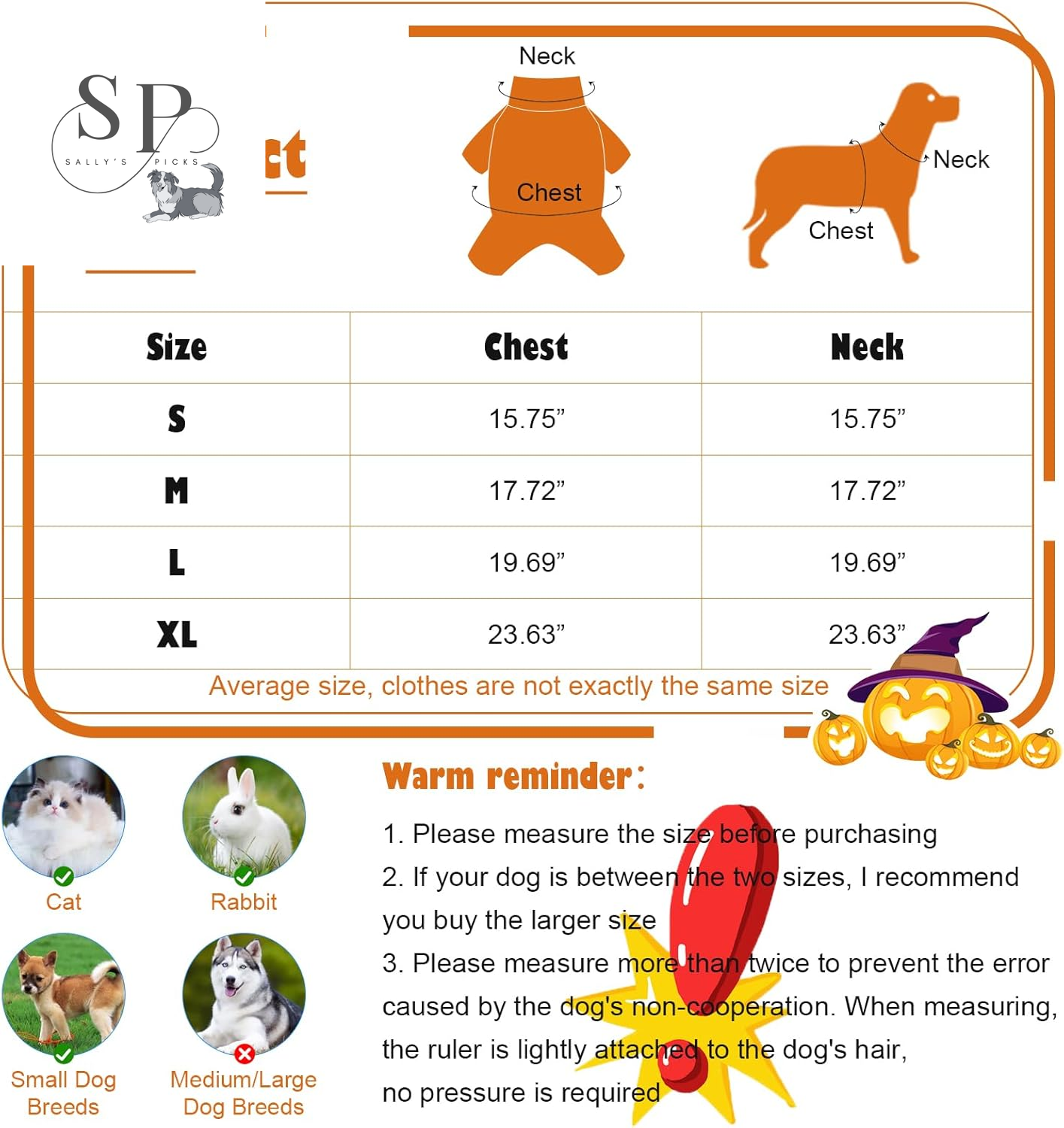 Pet Deadly Doll Costume with Knife & Wig – Funny Scary Halloween Outfit for Dogs & Cats, Small to Large Pets