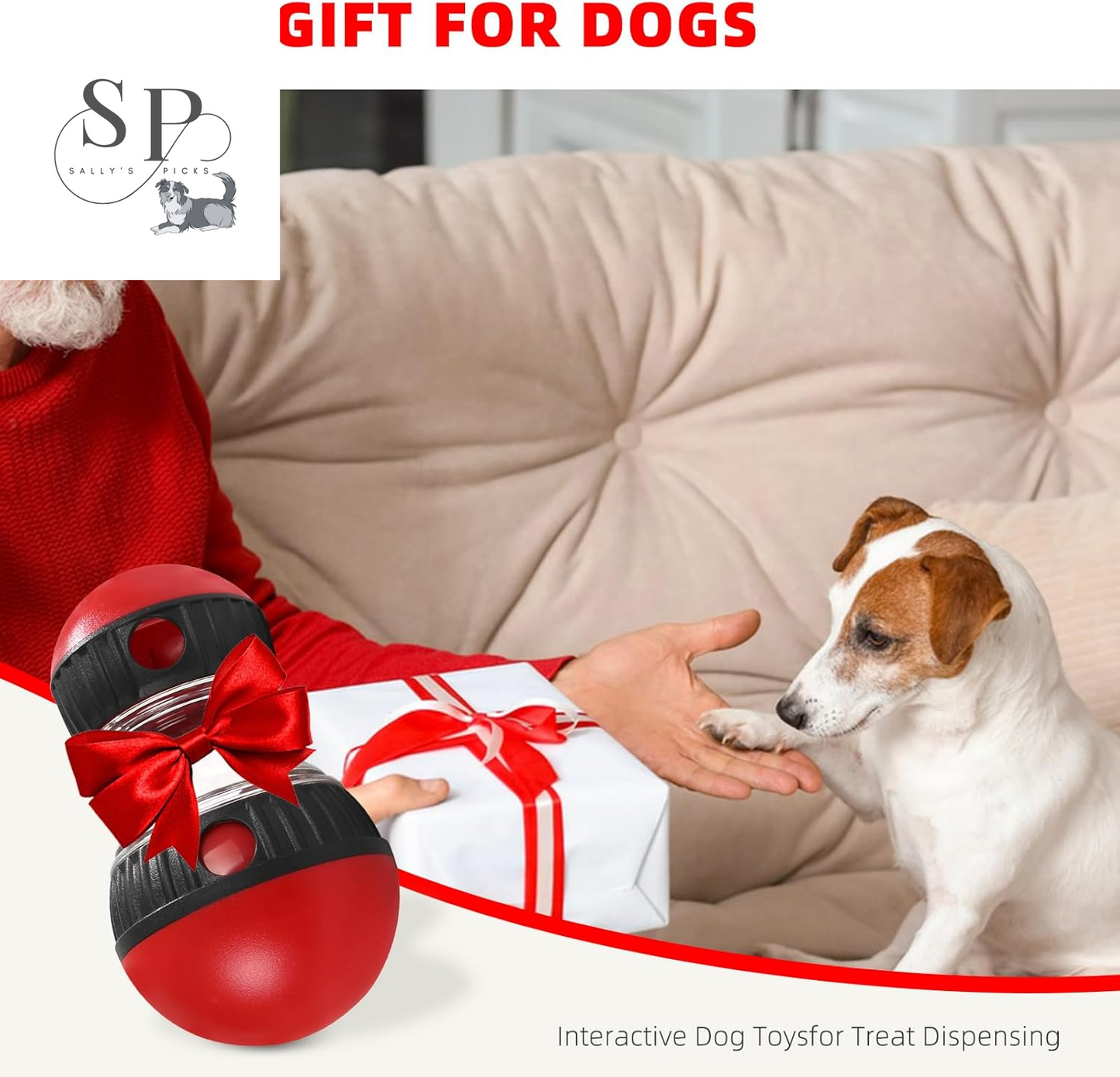 Interactive Slow Feeder Dog Toy - Perfect for Small to Large Pets, Indoor IQ Training, and Healthy Eating