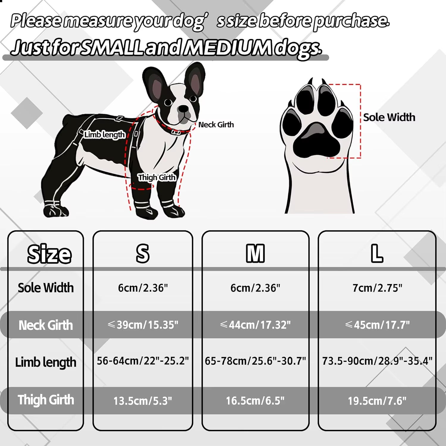 Waterproof Dog Boot Leggings with Suspenders for Small, Medium, Large Dogs – Anti-Slip Paw Protection for Snow, Rain, and Outdoor Adventures
