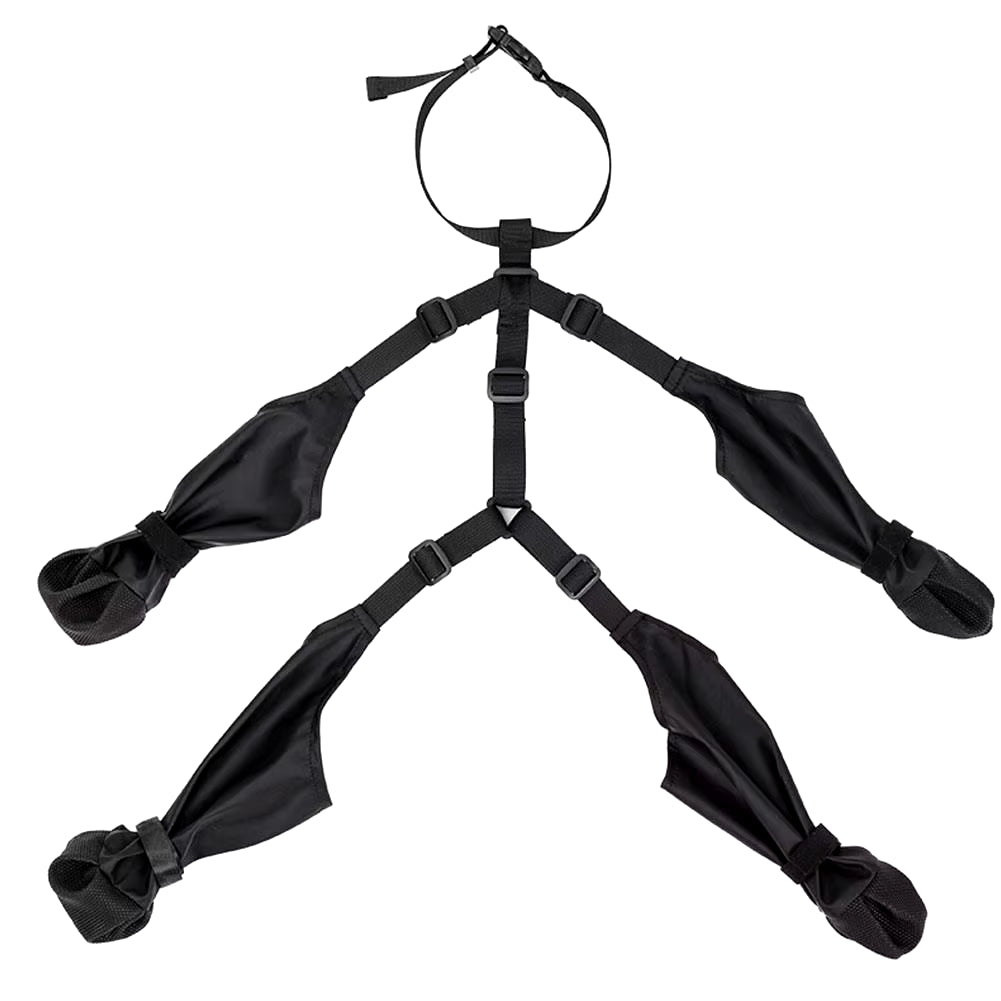 Waterproof Dog Boot Leggings with Suspenders for Small, Medium, Large Dogs – Anti-Slip Paw Protection for Snow, Rain, and Outdoor Adventures