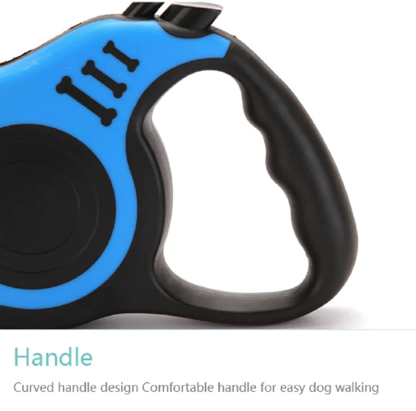 Experience Freedom with the 16.5FT Automatic Retractable Dog Leash – Perfect for Joyful Walks and Adventures!