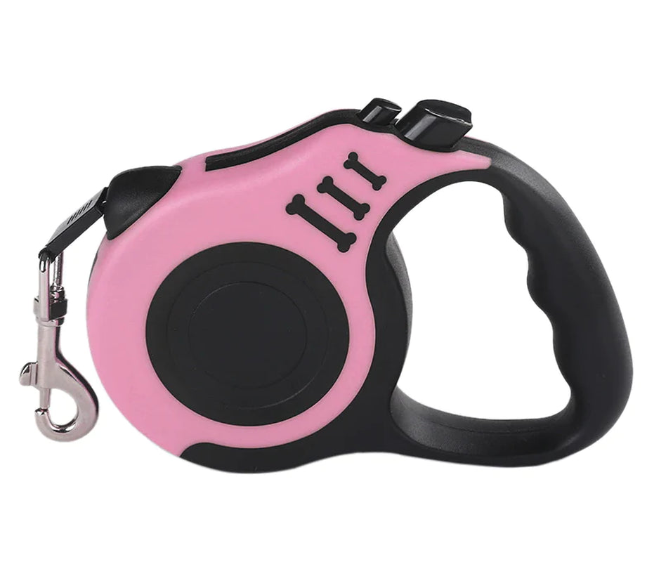 Experience Freedom with the 16.5FT Automatic Retractable Dog Leash – Perfect for Joyful Walks and Adventures!