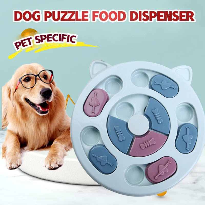 Interactive Pet Toys for Cats and Dogs - Slow Feed Bowls & Brain Training Equipment to Relieve Boredom