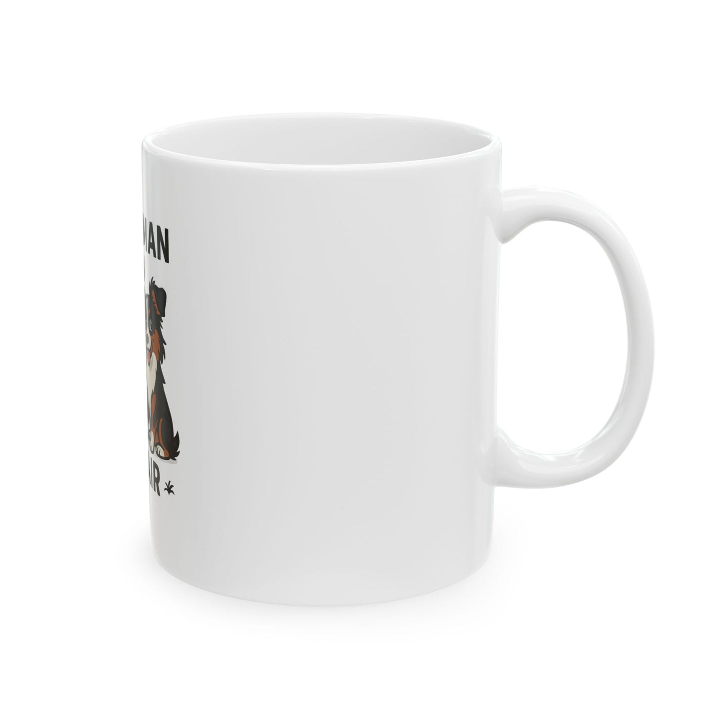 ☕ Coffee. Chaos. Dog Hair. – Ceramic Mug (11oz & 15oz)