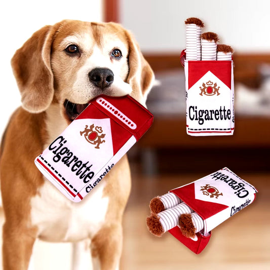 Creative Squeaky Dog Toy - 3-Pack Cigarette Design for Fun Chewing and Play