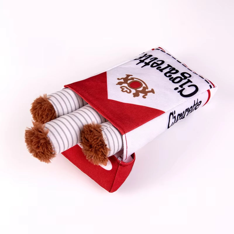 Creative Squeaky Dog Toy - 3-Pack Cigarette Design for Fun Chewing and Play