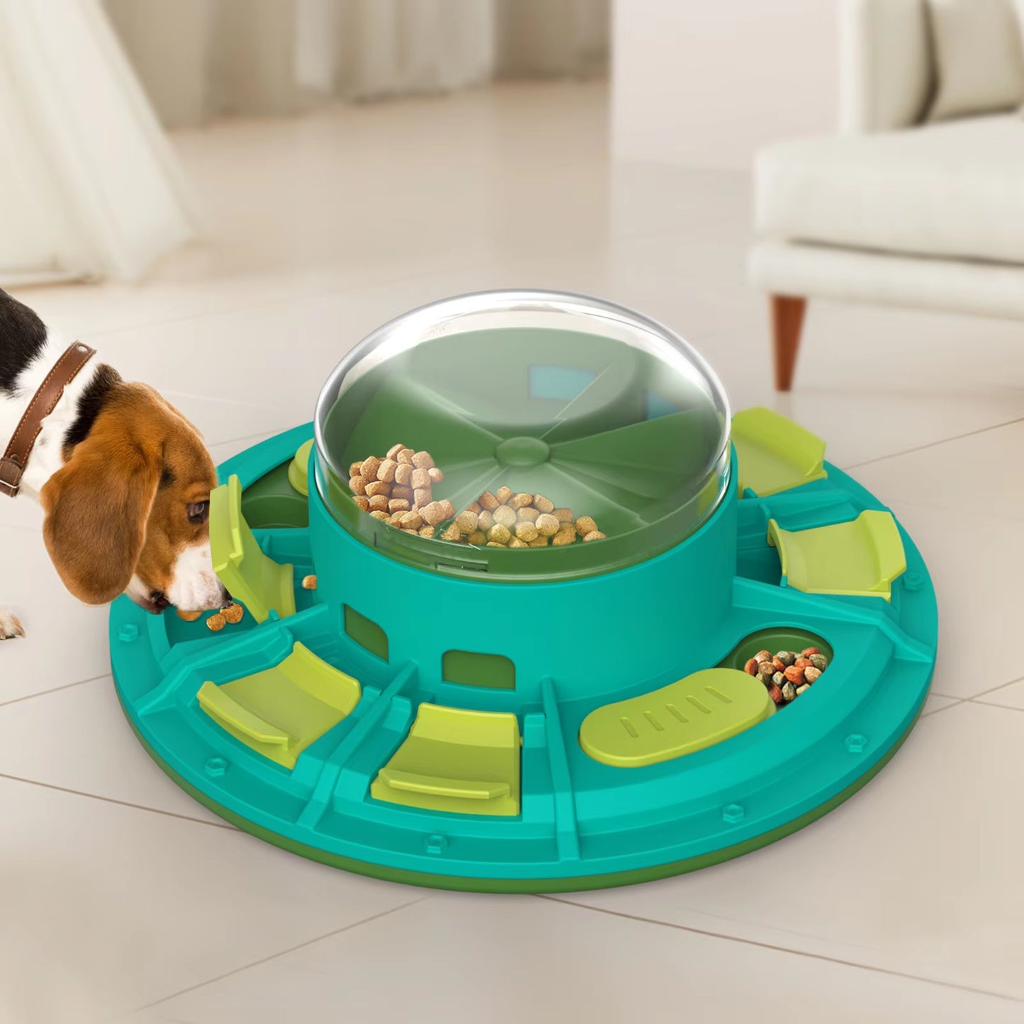 Interactive Educational Toy for Dogs and Cats – IQ-Boosting Slow Feeder