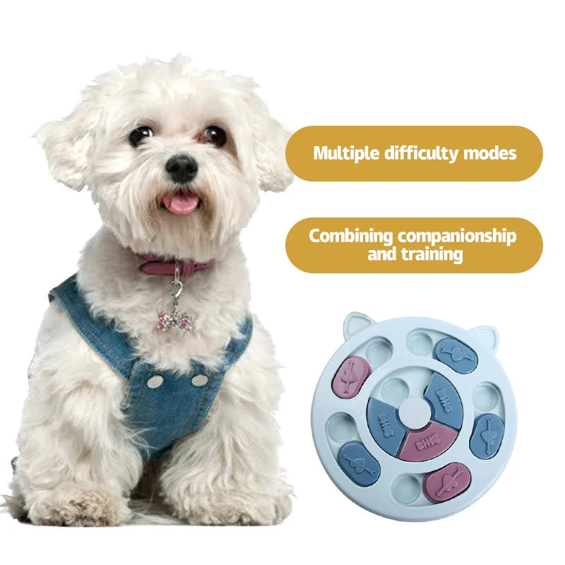 Interactive Pet Toys for Cats and Dogs - Slow Feed Bowls & Brain Training Equipment to Relieve Boredom