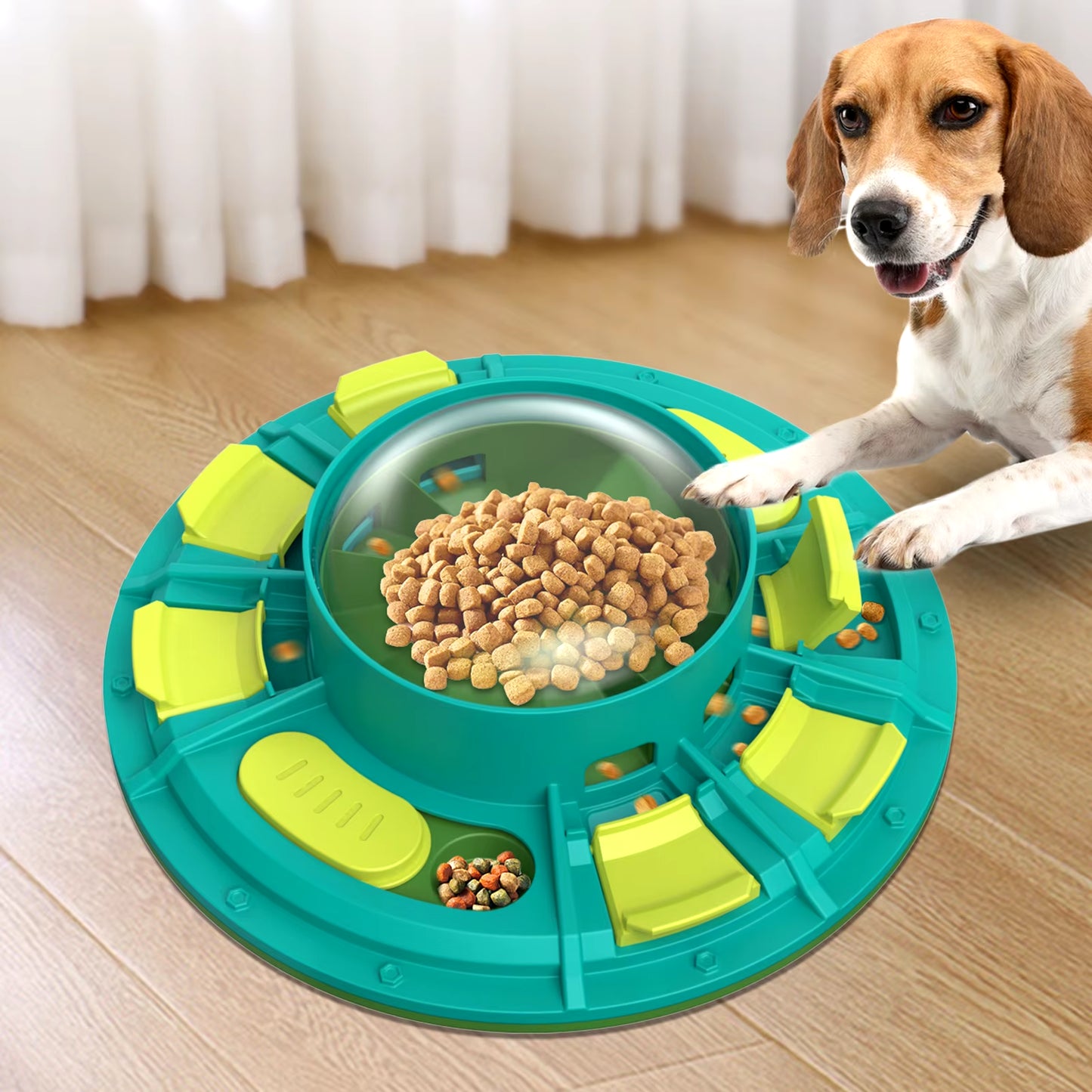 Interactive Educational Toy for Dogs and Cats – IQ-Boosting Slow Feeder