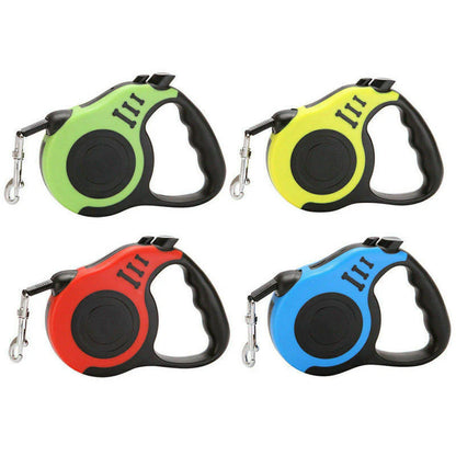 Experience Freedom with the 16.5FT Automatic Retractable Dog Leash – Perfect for Joyful Walks and Adventures!