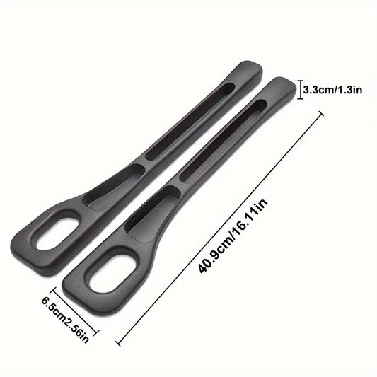 2Pc Car Seat Gap Filler Organizer – PU Leather, Waterproof, 2-Groove Car Seat Gap Storage for Phones & Essentials