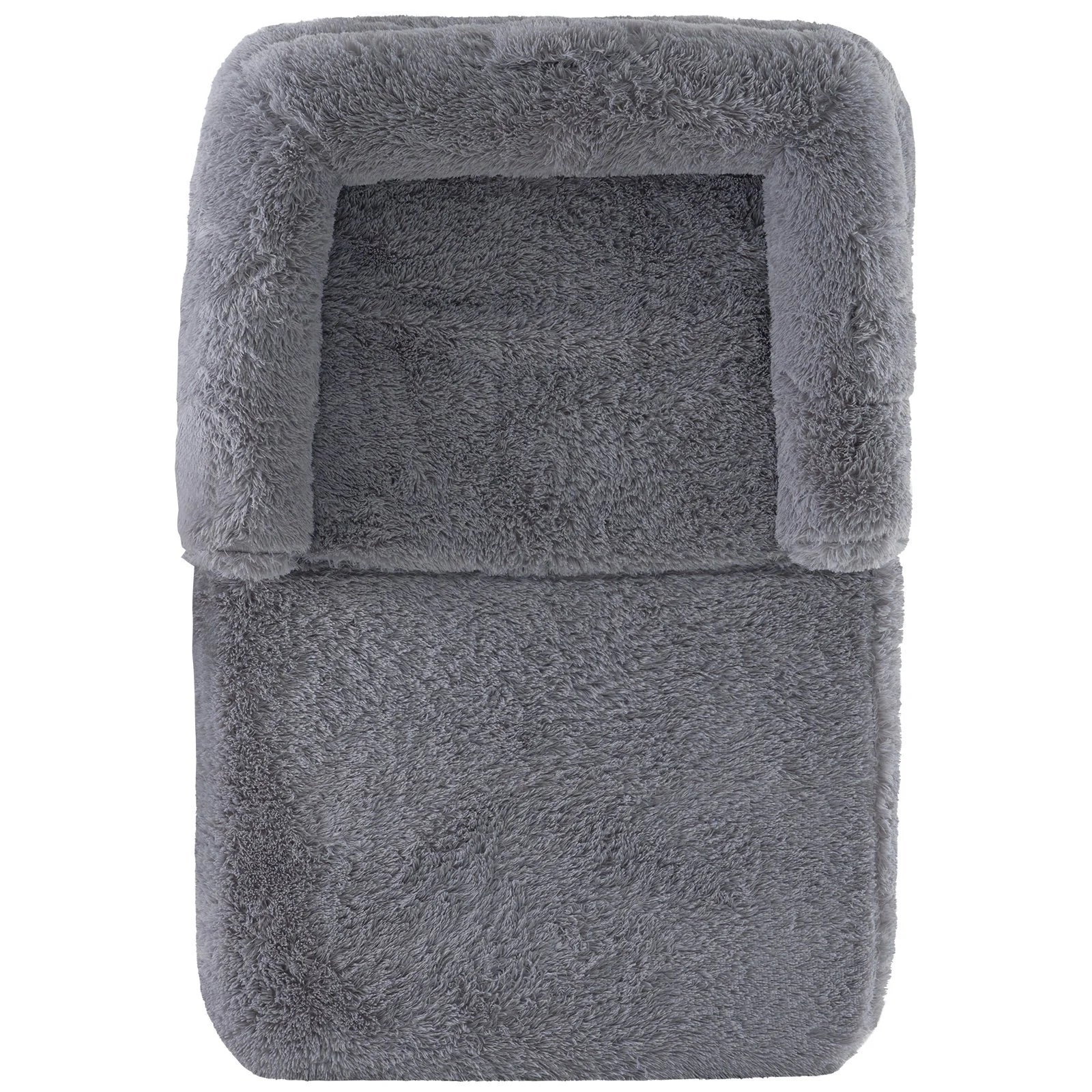 Large Human Dog Bed – 72"x48"x10" Oversized Cozy Lounger, Washable PV Velvet, Ultra-Soft & Comfy