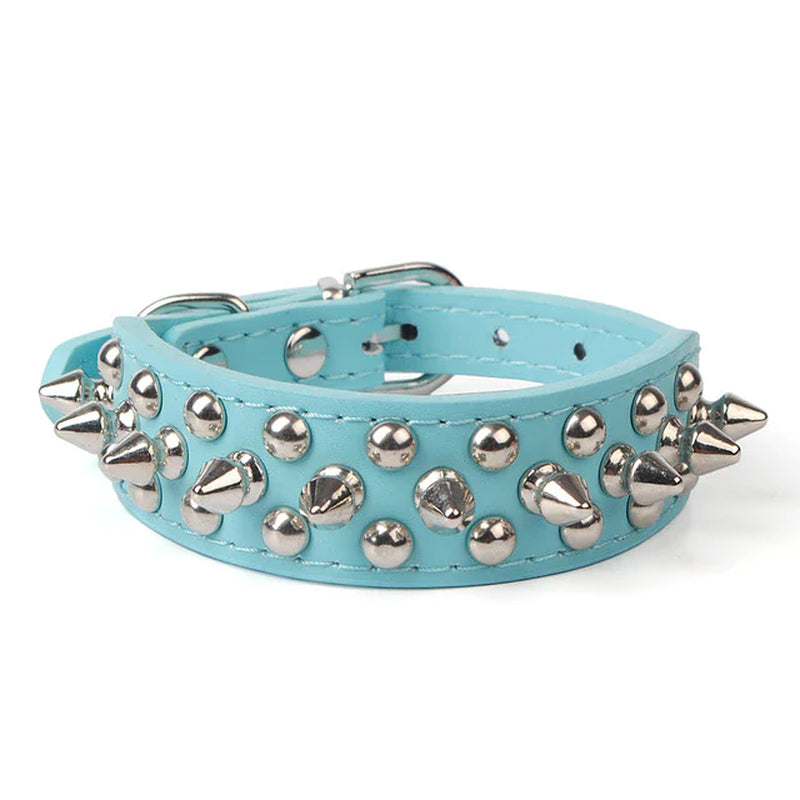 Spiked Leather Dog Collar – Cool Punk Style