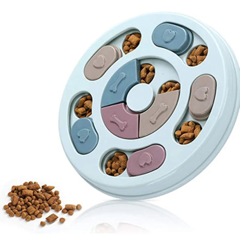 Interactive Pet Toys for Cats and Dogs - Slow Feed Bowls & Brain Training Equipment to Relieve Boredom