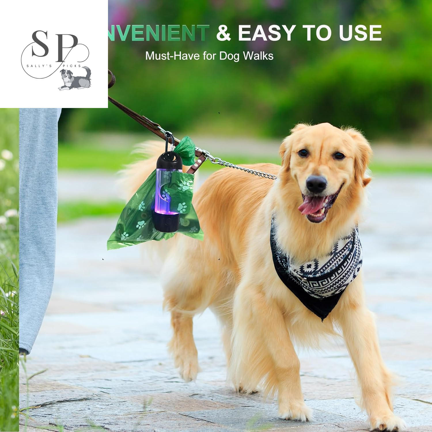 120 Count Extra Thick Dog Poop Bags – Leak-Proof, Lavender Scented Pet Waste Bags (9x13 in) – Fits Most Dog Bag Holders for Leash, Walking, Cats & Dogs