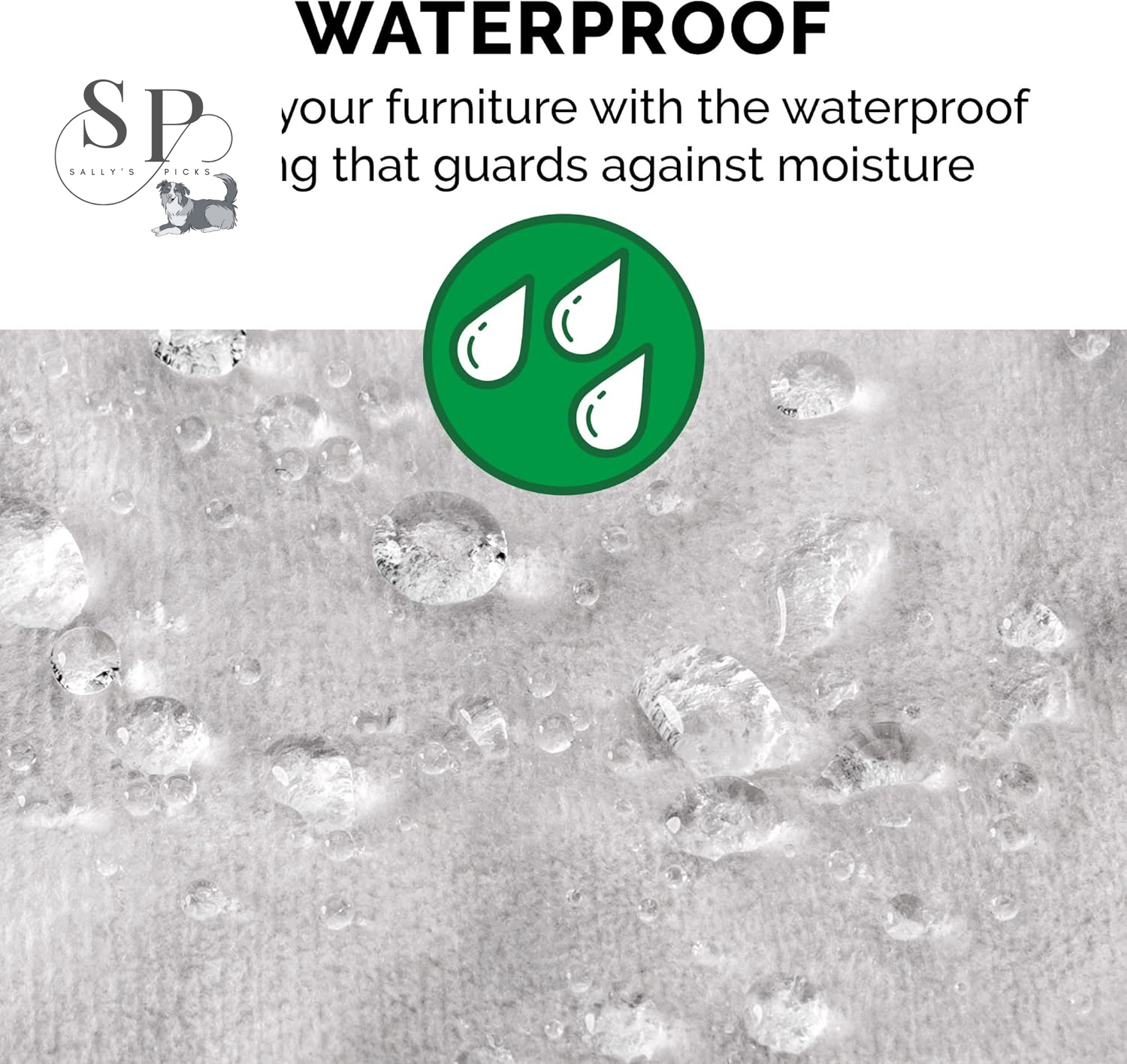 Waterproof Calming Dog & Cat Blanket – Reversible Faux Fur & Velvet Throw, Washable, Extra Large (60"x50") – Mist Gray