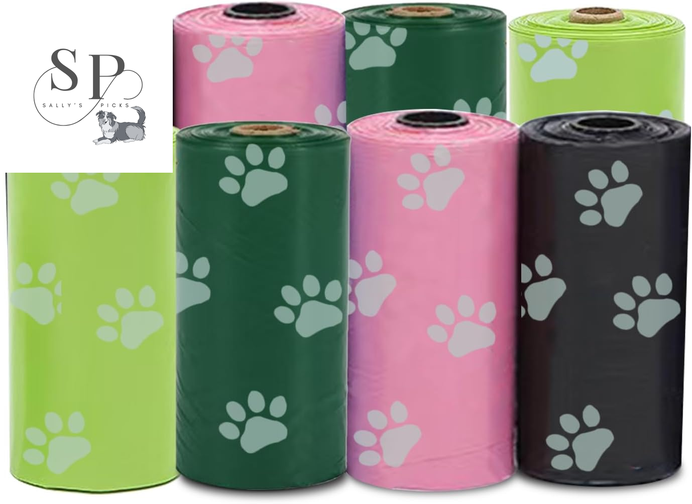 120 Count Extra Thick Dog Poop Bags – Leak-Proof, Lavender Scented Pet Waste Bags (9x13 in) – Fits Most Dog Bag Holders for Leash, Walking, Cats & Dogs