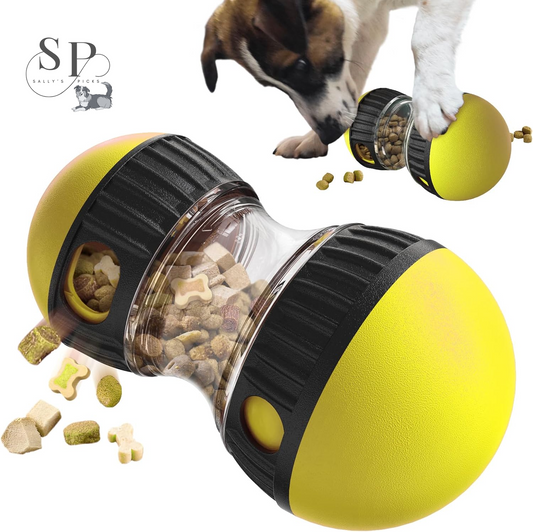 Engaging Dog Interactive Puzzle Feeder - Adjustable Treat Dispenser for IQ Training & Slow Feeding - Perfect for All Dog Breeds